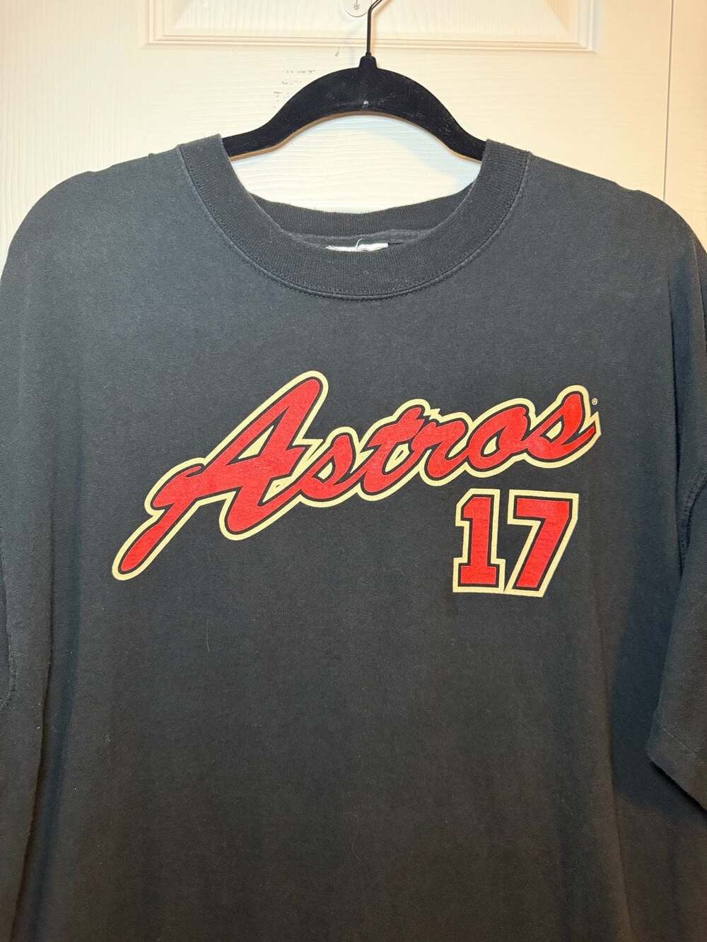 Vintage Lance Berkman #17 Houston Astros MLB T-Shirt